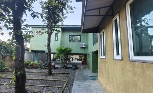 ขายบ้านสวน พร้อมที่ดิน รวม 3 ไร่ บึงกาสาม อ.หนองเสือ จ.ปทุมธานี น้ำไม่ท่วม เจ้าของขายเอง โทร.086-7777215