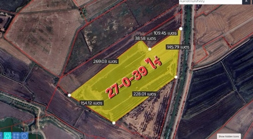 ขายที่ดิน อยุธยา บางปะอิน 68-2-9 ไร่ ด้านหน้าติดถนนใหญ่ 347 ราคาพิเศษ โทร.084-1416555