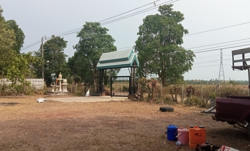 ขายที่ดินพร้อมบ้าน 1 หลัง เจ้าของขายเอง อำเภอกบินทร์บุรี จังหวัดปราจีนบุรี