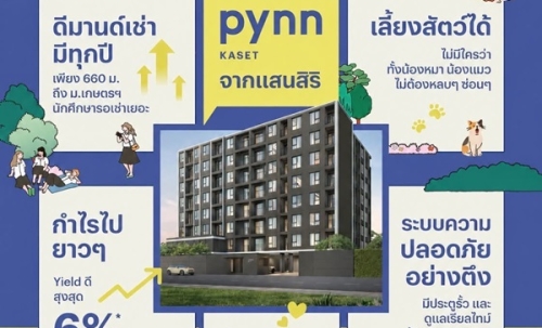 ขายคอนโดใหม่ พินน์ เกษตร ใกล้ ม.เกษตรศาสตร์ พร้อมอยู่ เลี้ยงสัตว์ได้ โปรพิเศษ โทร 0654496399