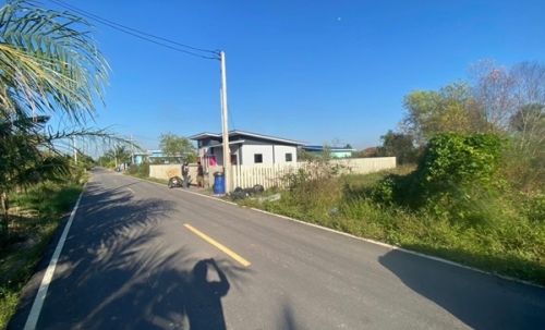 ขายยกที่ดิน 2 แปลงติด ต.หนามแดง อ.เมือง จ.ฉะเชิงเทรา เนื้อที่รวม 3-1-72.2 ไร่ โทร 096-0124534