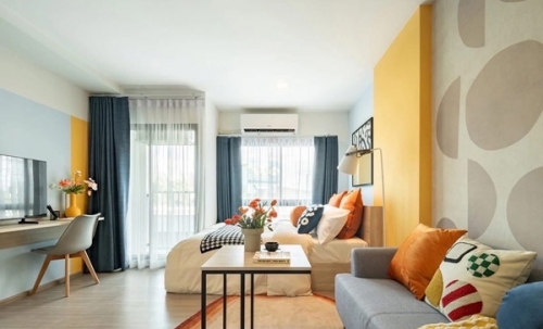 คอนโดใหม่ ราคาไม่ถึงล้าน แต่บรรยากาศดีขนาดนี้ Vay Amata เวย์ อมตะ โทร 093-1681685