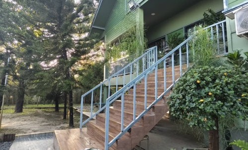 ขายบ้านสวน พร้อมที่ดิน รวม 3 ไร่ บึงกาสาม อ.หนองเสือ จ.ปทุมธานี น้ำไม่ท่วม เจ้าของขายเอง โทร.086-7777215