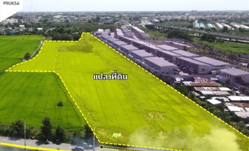 ที่ดินทำเลดี ติดถนนใหญ่ ห่างจาก ถ.ชัยพฤกษ์ เพียง 400 ม. พร้อมโอน หน้ากว้างติด ถนน 60 ม. หลังติดคลองสวย โทร 092-7579858