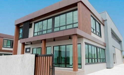 ขายที่ดินพร้อมสร้าง โกดัง ออฟฟิศ โครงการ มังกรทอง จ.นนทบุรี โทร. 061-8416555