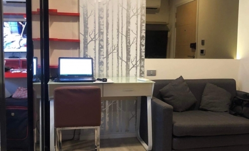 Kave condo ตรงข้าม ม.กรุงเทพ รังสิต ขาย 1.9 ให้เช่า 10k ชั้น 6 ห้องริม