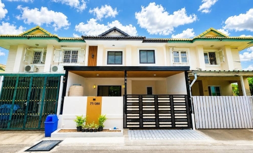 ขายทาวน์เฮาส์ 2 ชั้น พฤกษา 30/1 บ้านหน้ากว้าง 6 เมตร รีโนเวทใหม่พร้อมอยู่ ฟรีเฟอร์ฯ Index ครบชุด