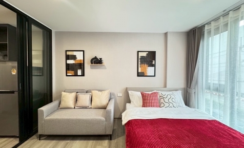 ขายคอนโดใหม่ ติดห้างเซ็นทรัล Atmoz Canvas Rayong ติดห้างเซ็นทรัล ห้องเฟอร์ครบ พร้อมอยู่ โทร 065-5639565