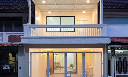 [ทำเลเมืองนนท์ เข้าออกได้ 3 ทาง] ทาวน์เฮาส์ 2 ชั้น ซอยเรวดี 57