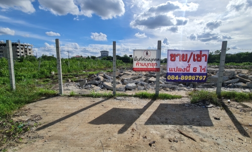 ให้เช่าที่ดินทำเลทอง 5 ไร่เศษ ติดถนนบางบัวทอง-สุพรรณบุรี (ทล.340) ฝั่งขาออก