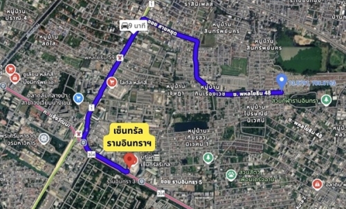 ขายที่ดินแปลงสวย 39 ตร.ว. ซอยพหลโยธิน 48 ถมแล้วพร้อมสร้างบ้าน หน้ากว้างจอดรถได้ 3 คัน! โทร 088-7411719