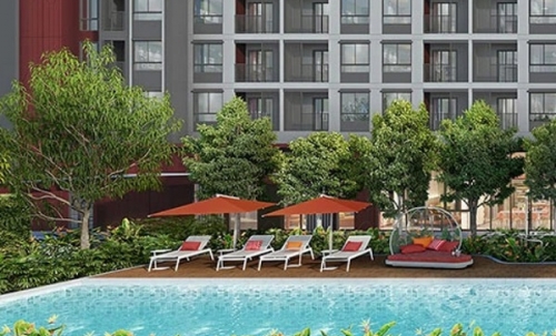 คอนโดใหม่ ใกล้ ม.กรุงเทพ Dcondo Vivid Rangsit ทำเลดีมาก พร้อมรถรับ-ส่งถึงหน้ามหาลัย โทร 065-4496399