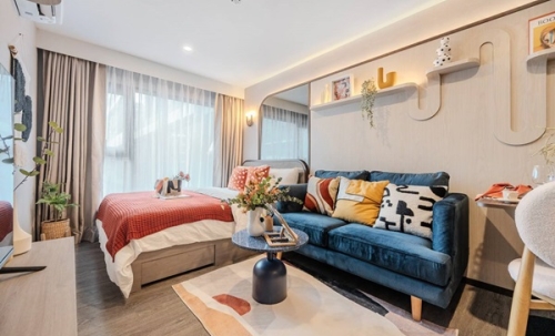 The Strand Indeed Condo คอนโดพร้อมอยู่ วิวทะเลศรีราชา ห้องแต่งครบ พร้อมเฟอร์นิเจอร์ โทร 065-5639565