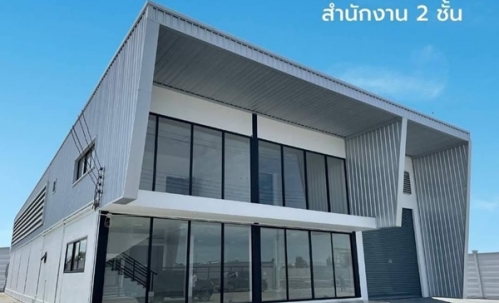 ขายที่ดินพร้อมสร้าง โกดัง ออฟฟิศ โครงการ มังกรทอง จ.นนทบุรี โทร. 061-8416555