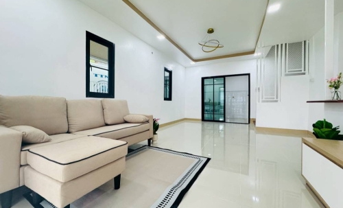 ขายบ้าน ทาวน์เฮ้าส์ 2 ชั้น พฤกษา 3 หลังริม (วัดลาดปลาดุก-บางบัวทอง)