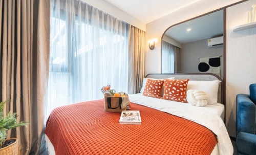 The Strand Indeed Condo คอนโดพร้อมอยู่ วิวทะเลศรีราชา ห้องแต่งครบ พร้อมเฟอร์นิเจอร์ โทร 065-5639565