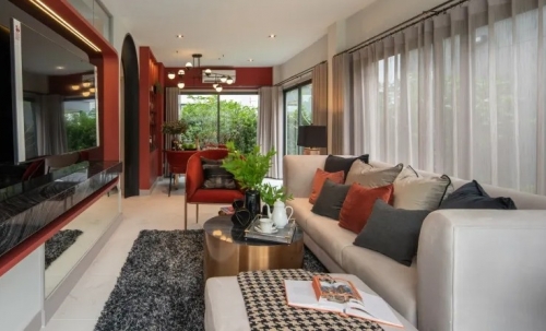 บ้านแฝดสไตล์โมเดิร์น 4 ห้องนอน 4 ห้องน้ำ ใน เวนิว ไอดี พระราม 5