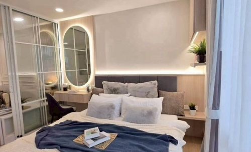 ขายคอนโด The IRIS Rama 9 - Srinakarin ใกล้เดอะมอลล์ รามคำแหง เฟอร์ครบ พร้อมเข้าอยู่ โทร 085-8266936