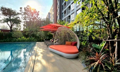 ดีคอนโด วิวิด รังสิต คอนโด ใกล้ ม.กรุงเทพ พร้อมอยู่ Fully Furnished แต่งครบ โทร 0654496399