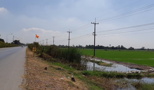 ขายที่ดินบางปะอิน 68 ไร่กว่า ติดถนน 347 อ.บางปะอิน จ.อยุธยา โทร.084-1416555