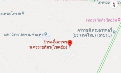 ให้เช่าบ้านโคราช ราคาถูก 2ชั้น โครงการ เอื้ออาทรโชคชัย อ.โชคชัย จ.นครราชสีมา พร้อมแอร์ ใกล้มหาวิทยาลัยรามคำแหง โทร 086-6675297