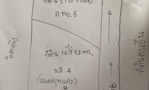 ด่วน ขายที่ดินแม่สอด-ห้วยกระโหลก จังหวัดตาก จำนวน 42 ไร่ (ที่ดินมีโฉนด นส.4 ครุฑแดงแปลงเดียวในย่านนี้)