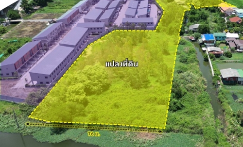 ที่ดินทำเลดี ติดถนนใหญ่ ห่างจาก ถ.ชัยพฤกษ์ เพียง 400 ม. พร้อมโอน หน้ากว้างติด ถนน 60 ม. หลังติดคลองสวย โทร 092-7579858