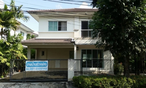 ขายบ้านพร้อมอยู่ บ้านพร้อมเฟอร์ หมู่บ้านชัยพฤกษ์ ปิ่นเกล้าสาทร